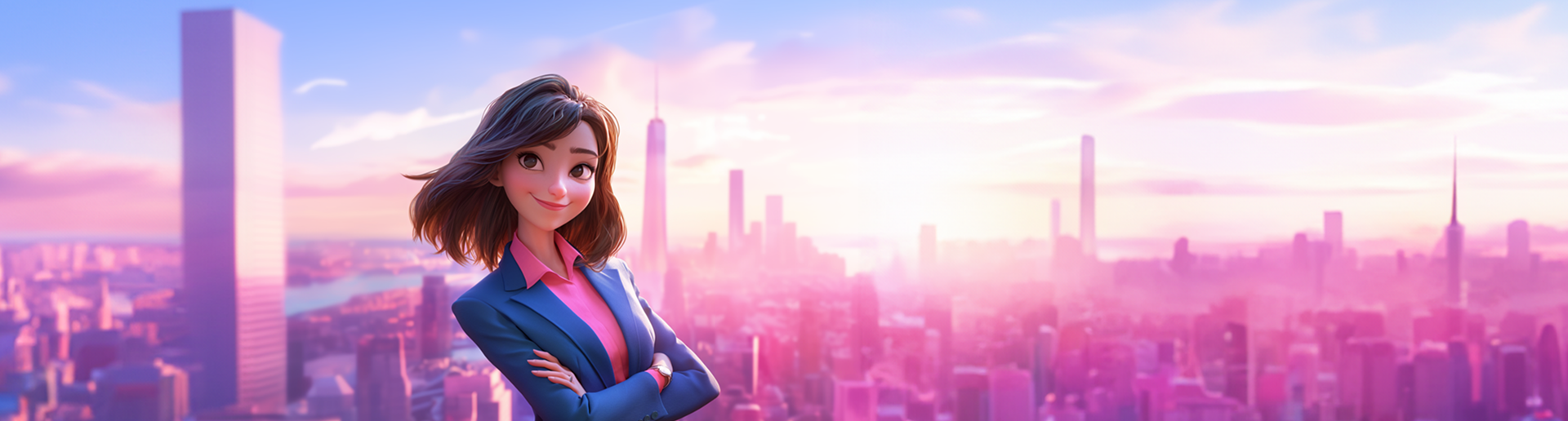 虛擬角色 header